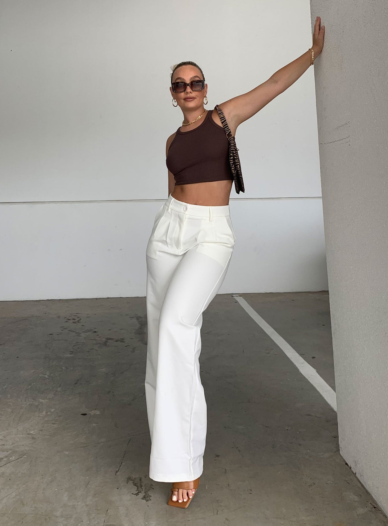 Archer Pants White Petite
